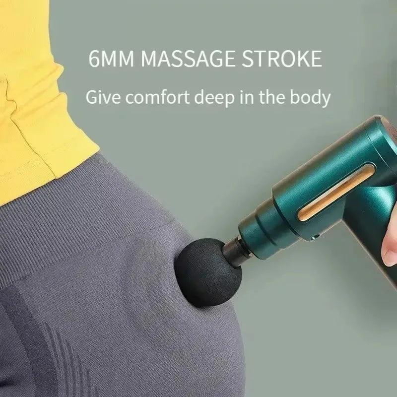 "Fascia 2024: Mini Massageador Portátil de Massagem Muscular Profunda – Alívio, Recuperação e Bem-Estar em um Equipamento Compacto"