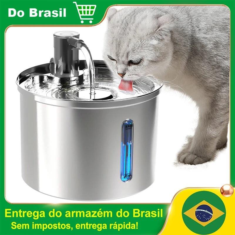 Bebedouro Automático de Aço Inoxidável! - SpeedShop